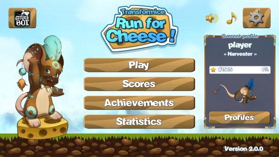 Run for Cheese FREE 2.1.3. Скриншот 1