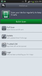 Comodo Mobile Security 2.8.2. Скриншот 5