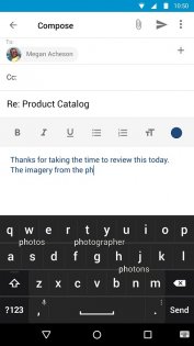 Входящие BlackBerry Hub+ 2.2511.2. Скриншот 2