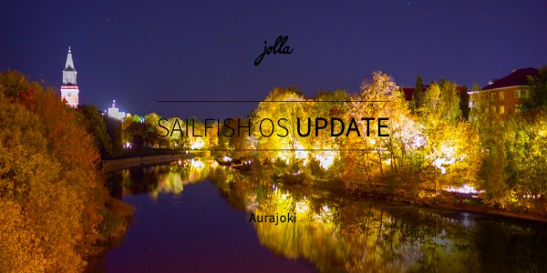Jolla выпустила новое обновление Sailfish OS — Aurajoki