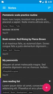 FairNote 4.8.5. Скриншот 2