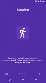 Conscient — Context Aware app 1.1. Скриншот 1