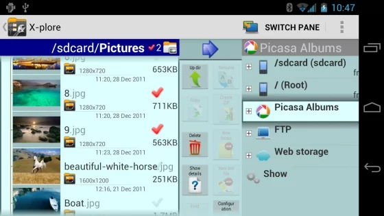 X-plore 4.43.10. Скриншот 1