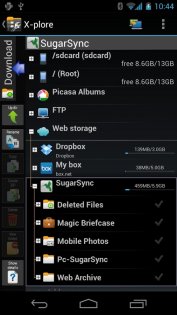 X-plore 4.44.00. Скриншот 6