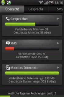 DroidStats 3.5.3. Скриншот 1
