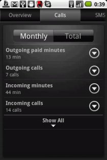 DroidStats 3.5.3. Скриншот 3