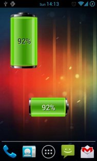 Dual Battery Widget 1.1.8. Скриншот 6