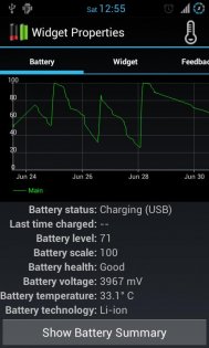 Dual Battery Widget 1.1.8. Скриншот 7