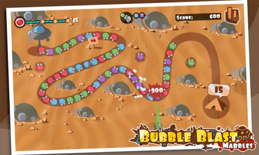 Bubble Blast Marbles 1.0.4. Скриншот 1