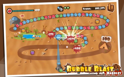 Bubble Blast Marbles 1.0.4. Скриншот 5