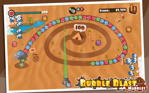 Bubble Blast Marbles 1.0.4. Скриншот 9