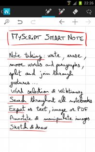 Smart Note 1.6.1.2089. Скриншот 2