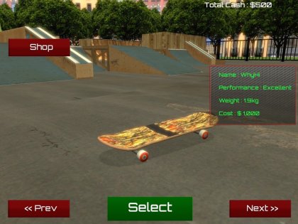 Skateboard 4.5. Скриншот 5