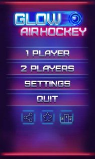Glow Air Hockey 1.0.6. Скриншот 7