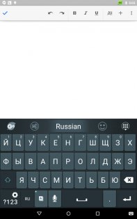 Russian for GO Keyboard 4.0. Скриншот 5