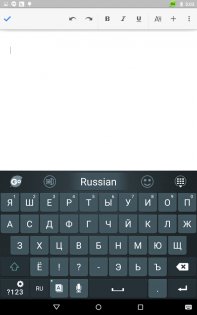 Russian for GO Keyboard 4.0. Скриншот 6