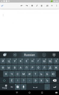 Russian for GO Keyboard 4.0. Скриншот 7