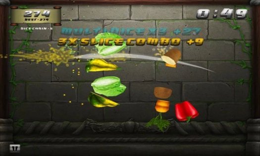 Veggie Samurai 1.0.1. Скриншот 2