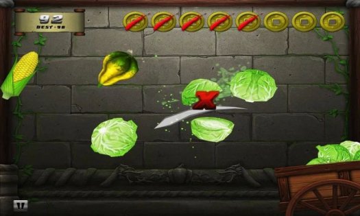 Veggie Samurai 1.0.1. Скриншот 3