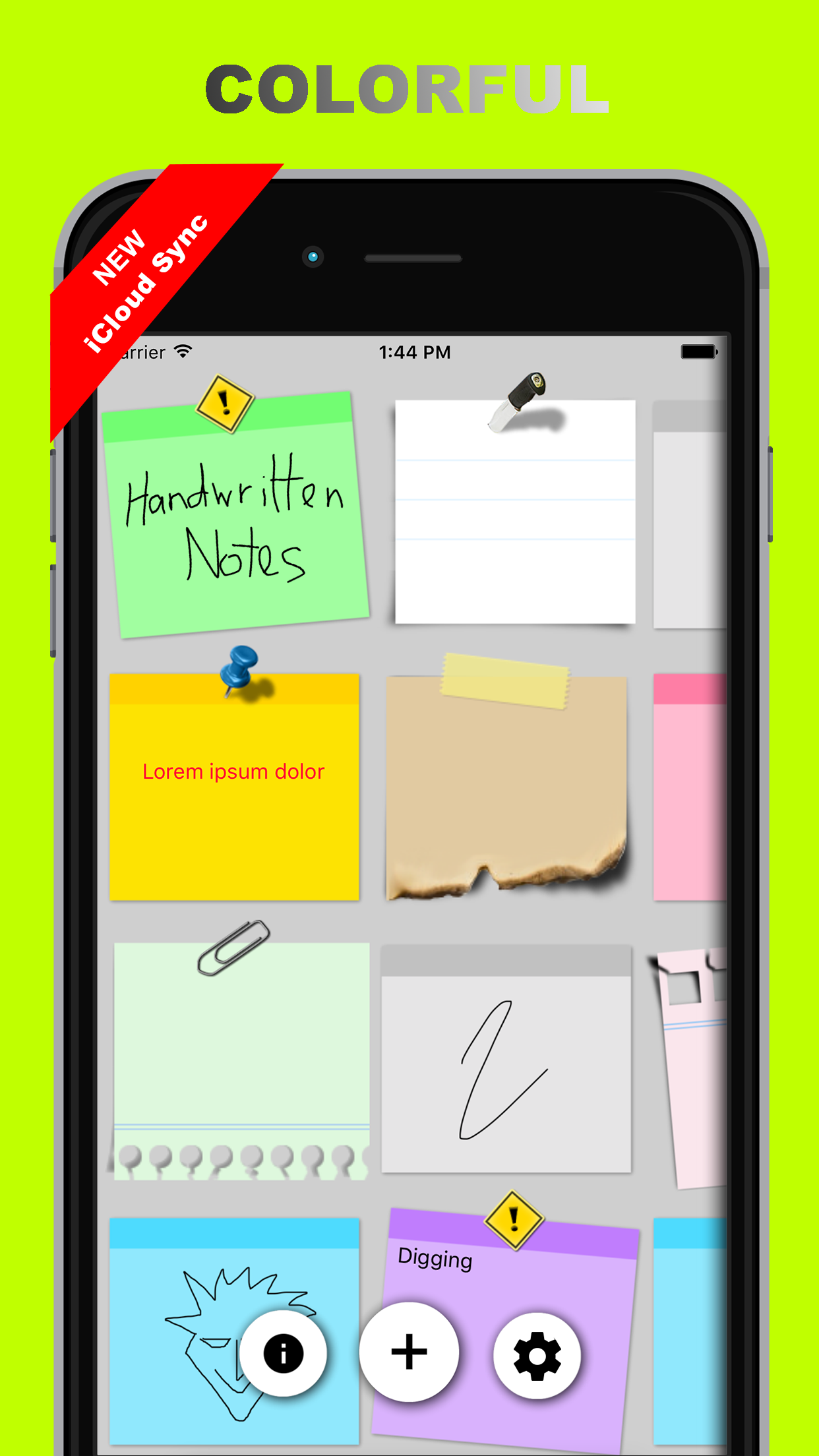 Скачать Sticky Notes + Widget 1.1 для iPhone / iPad