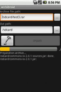 ArchiDroid 1.1.3b. Скриншот 1