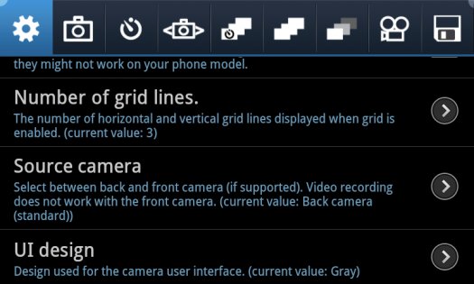 CameraPro 3.4.0. Скриншот 3