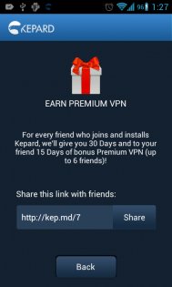 Kepard VPN 2.1.201.</p><p> Скриншот 4