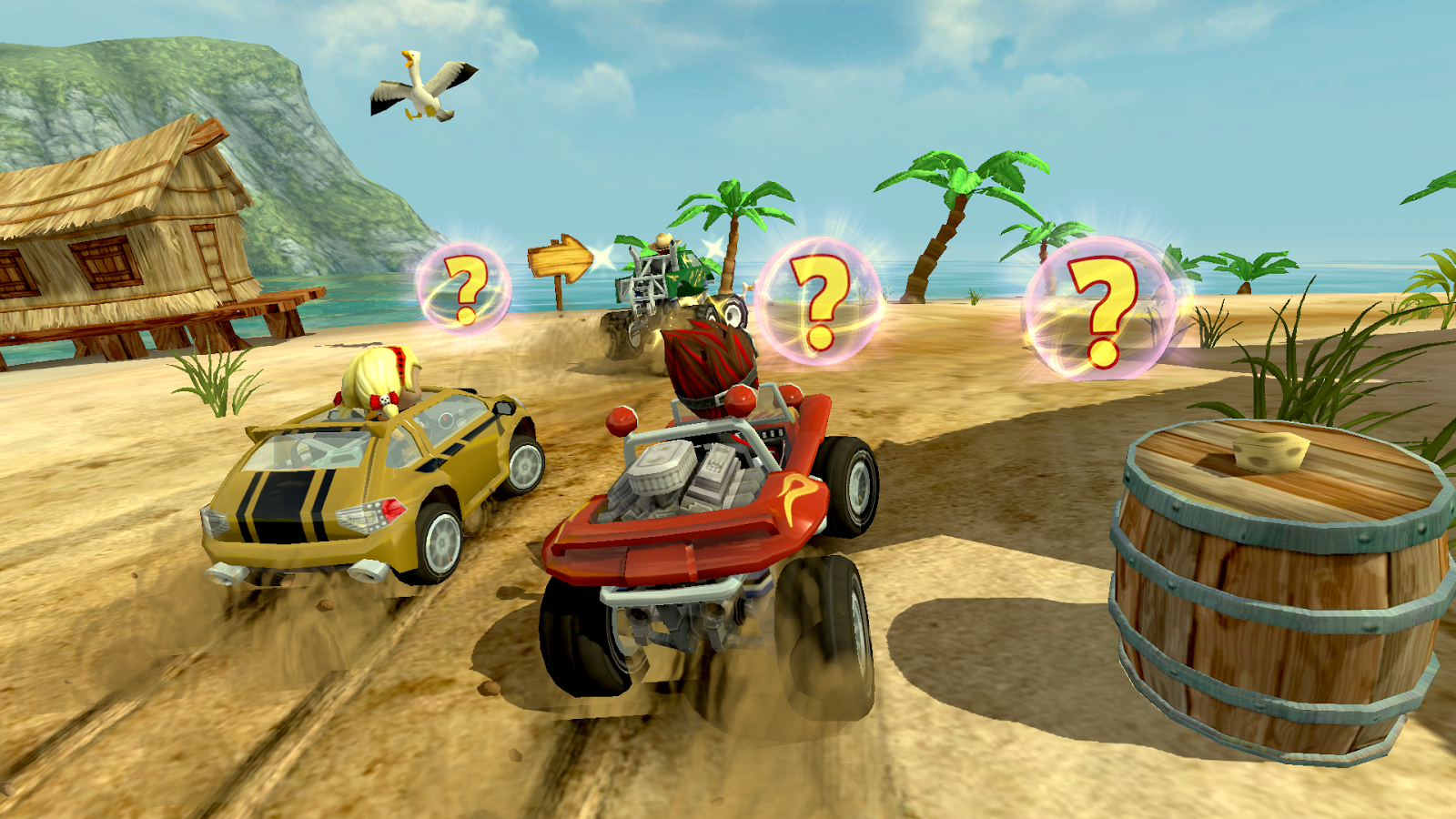 Beach buggy racing на компьютер скачать бесплатно
