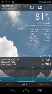 BeWeather 1.3.16. Скриншот 2