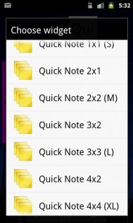 Quick Note 3.1.1. Скриншот 4