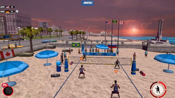 Volleyball EE Motion Sensing 1.0. Скриншот 1