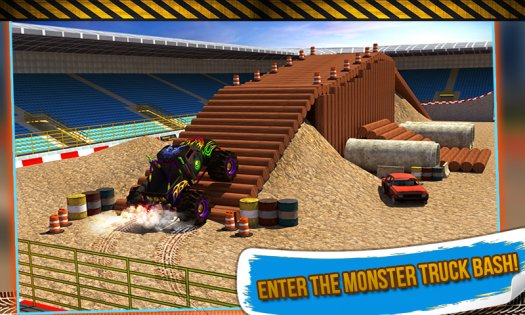 4x4 Monster Truck Stunts 3D 1.8. Скриншот 1