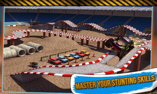 4x4 Monster Truck Stunts 3D 1.8. Скриншот 4