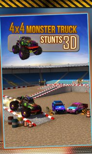 4x4 Monster Truck Stunts 3D 1.8. Скриншот 5