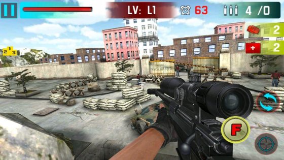 Sniper Shoot War 9.7. Скриншот 6