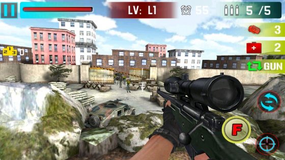 Sniper Shoot War 9.7. Скриншот 7
