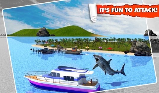 Angry Shark Simulator 3D 1.6. Скриншот 12