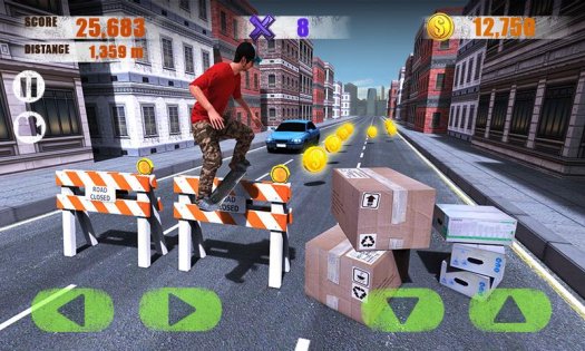 Street Skater 3D 1.9.1. Скриншот 12