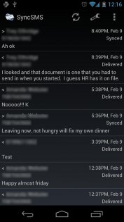 SyncSMS 0.9.3.3. Скриншот 2