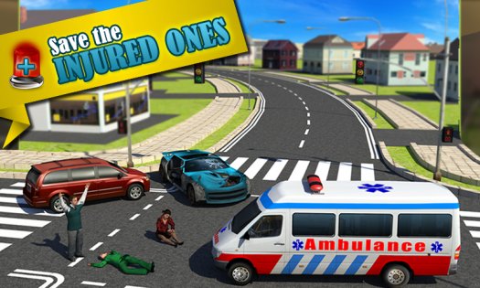 Ambulance Rescue Simulator 3D 1.5. Скриншот 4