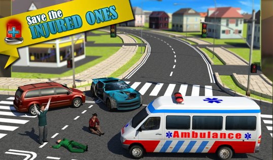 Ambulance Rescue Simulator 3D 1.5. Скриншот 14