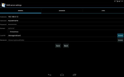 AndSMB 4.5. Скриншот 12