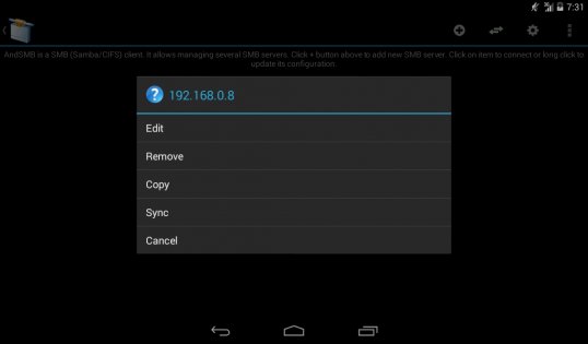 AndSMB 4.5. Скриншот 19