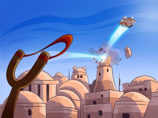 Скриншоты Angry Birds Star Wars (Update)