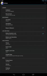 Clinometer 2.4. Скриншот 12