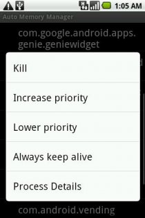 Auto Memory Manager 2.2.2. Скриншот 2