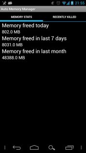 Auto Memory Manager 2.2.2. Скриншот 5