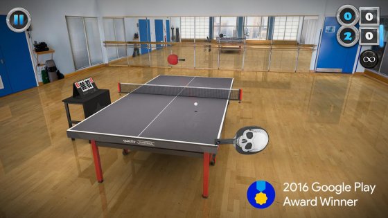 Table Tennis Touch 3.4.9.109. Скриншот 2