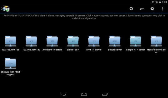AndFTP 6.4. Скриншот 13