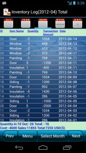 Inventory Tracker 7.04. Скриншот 4